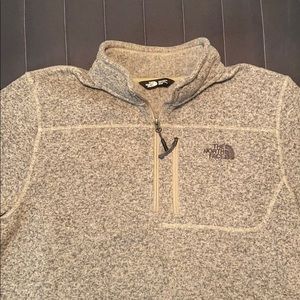 XL North Face heavy fleece pullover.